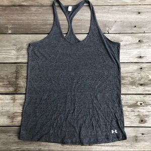 Under Armour Grey Racerback Tank Top